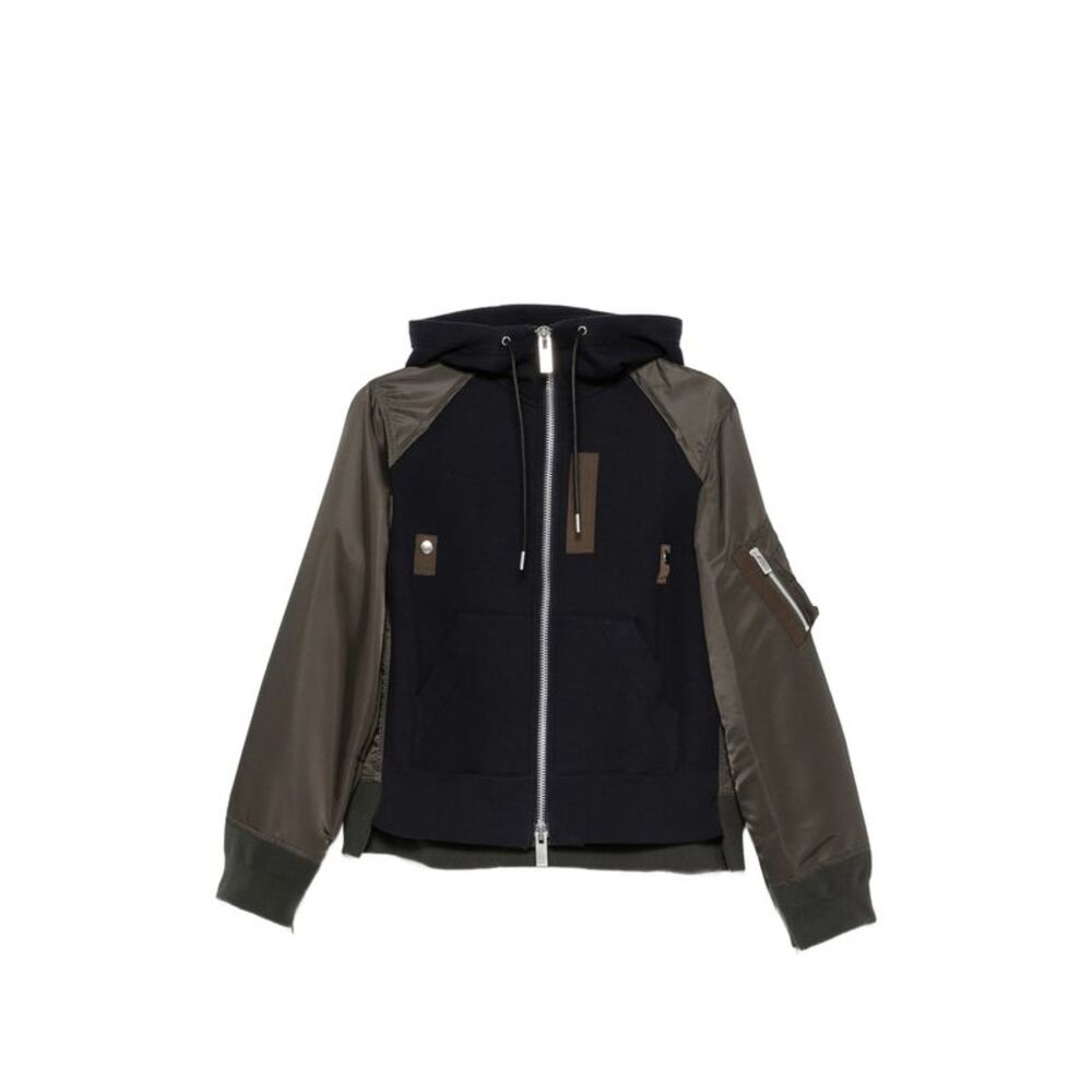 Sacai Black Jackets - Bomber Jackets Women